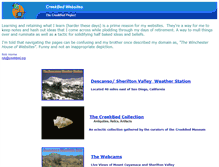 Tablet Screenshot of creekbed.org